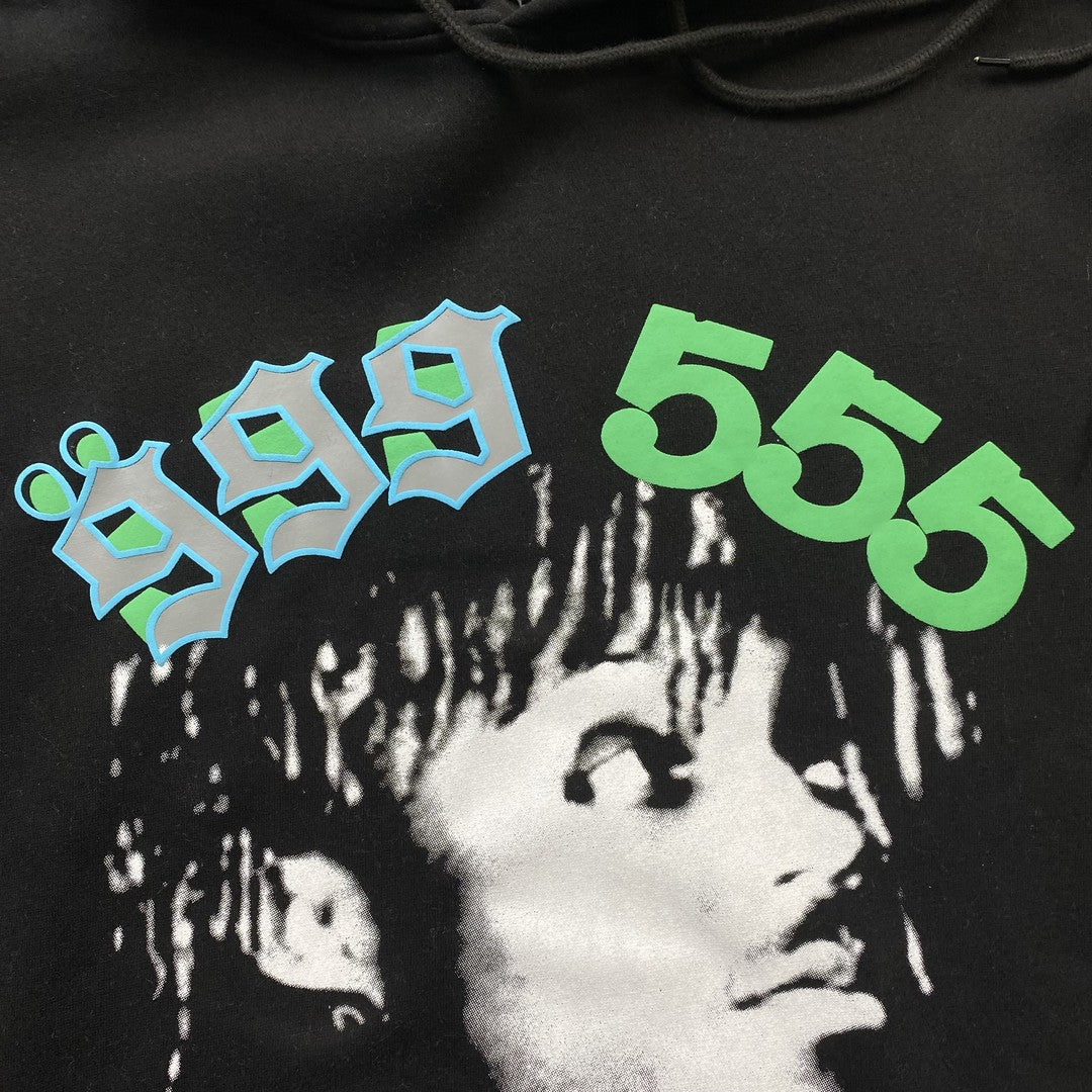 JUICE WRLD x SP5DER HOODIE BLACK - Prime Reps