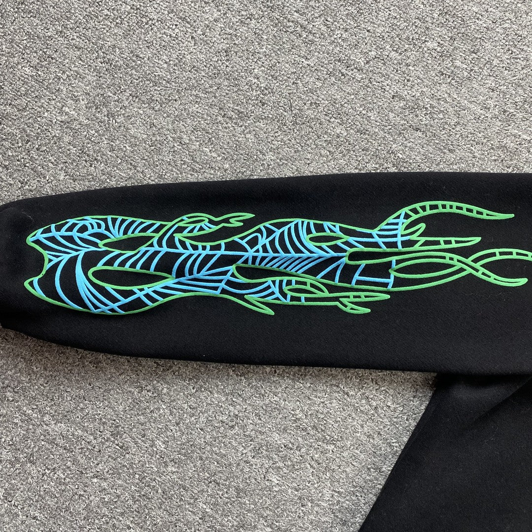 JUICE WRLD x SP5DER HOODIE BLACK - Prime Reps