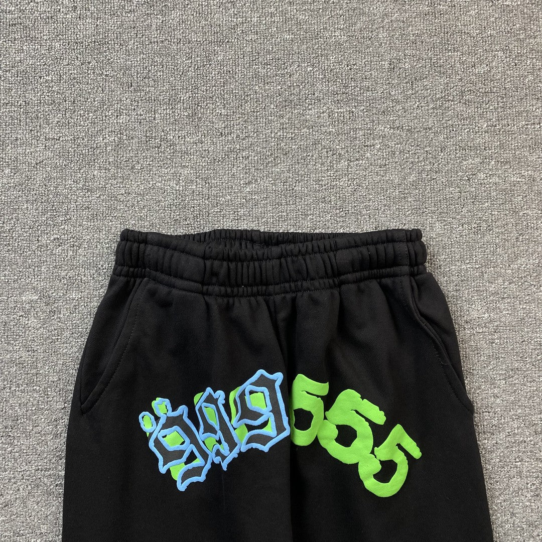 JUICE WRLD x SP5DER SWEATPANTS BLACK - Prime Reps