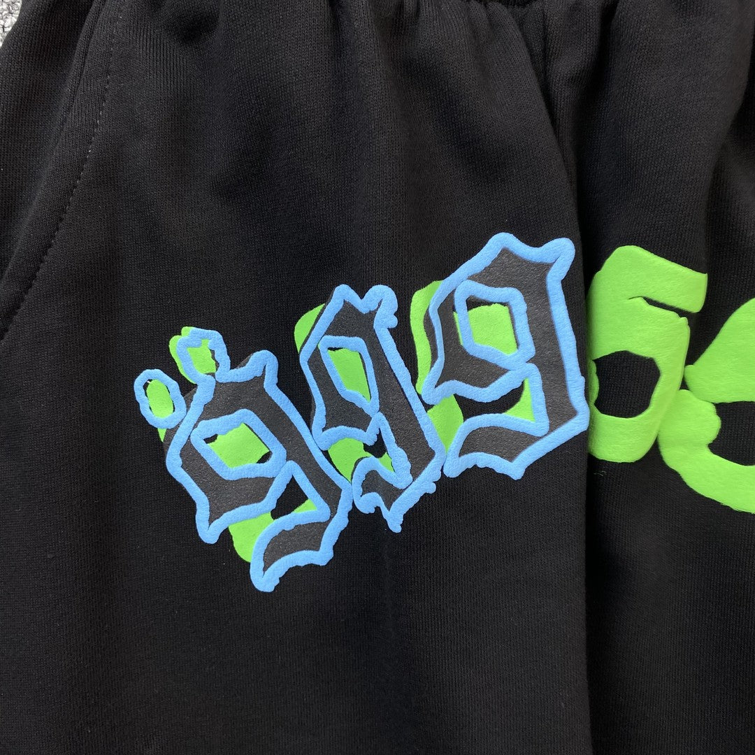 JUICE WRLD x SP5DER SWEATPANTS BLACK - Prime Reps