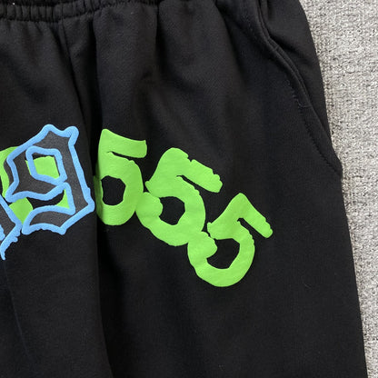 JUICE WRLD x SP5DER SWEATPANTS BLACK - Prime Reps