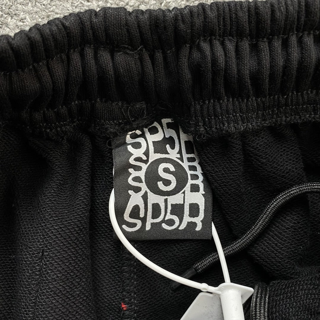 JUICE WRLD x SP5DER SWEATPANTS BLACK - Prime Reps