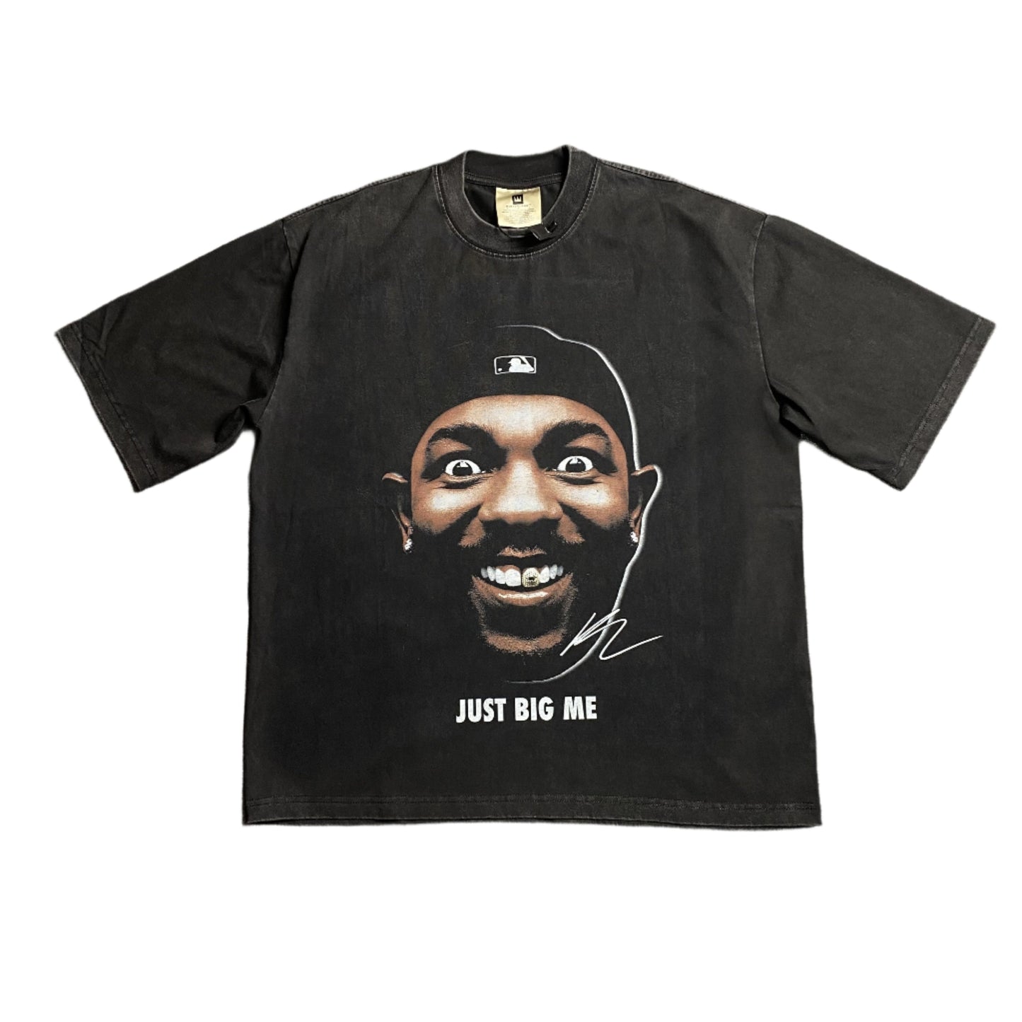 KENDRICK LAMAR VINTAGE GRAPHIC TEE DARK GREY - Prime Reps
