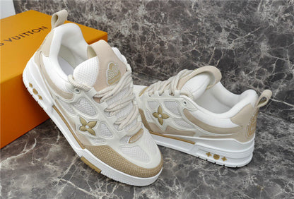 LOUIS VUITTON LV SKATE SNEAKER BEIGE WHITE - Prime Reps