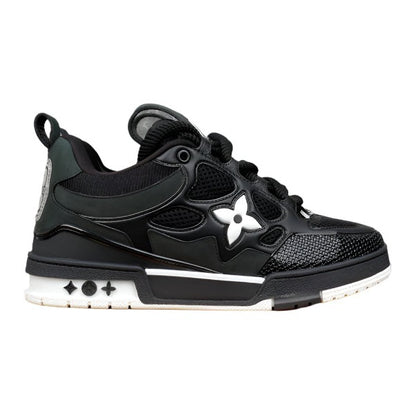 LOUIS VUITTON LV SKATE SNEAKER BLACK WHITE - Prime Reps