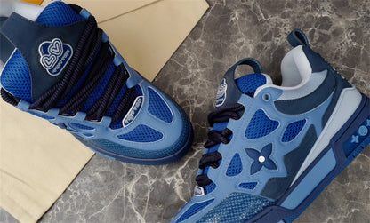 LOUIS VUITTON LV SKATE SNEAKER BLUE - Prime Reps