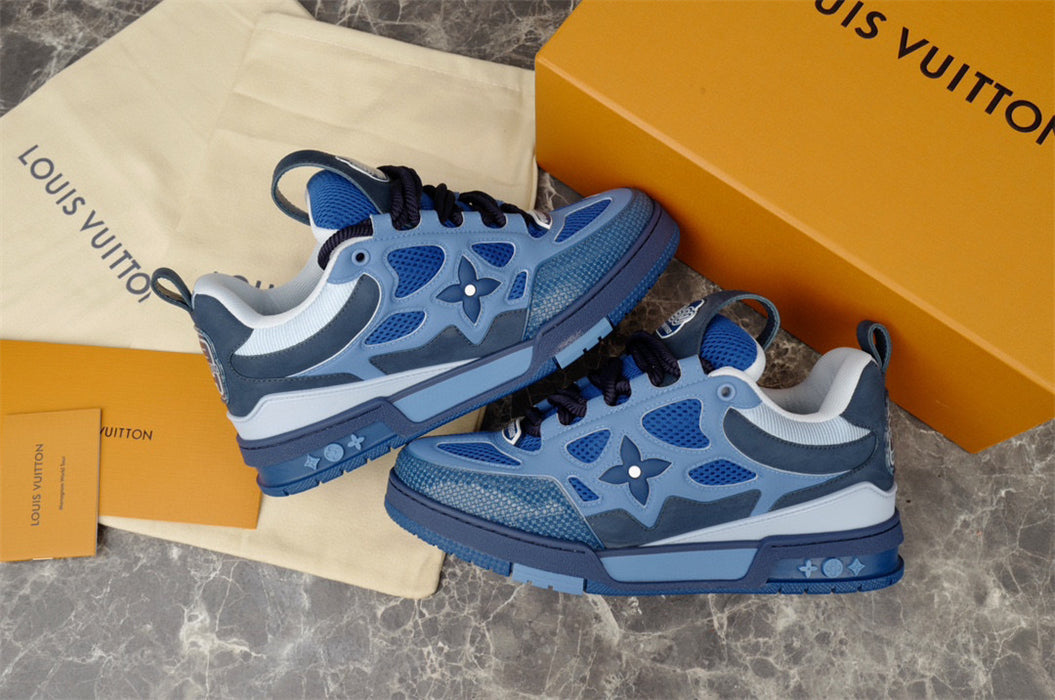 LOUIS VUITTON LV SKATE SNEAKER BLUE - Prime Reps