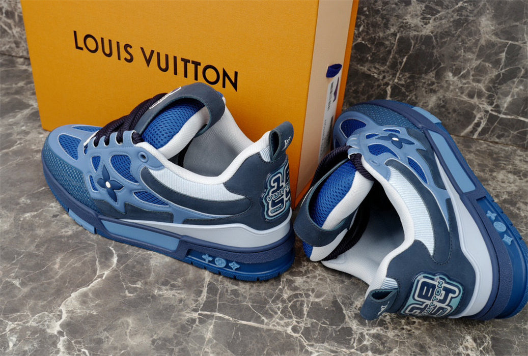 LOUIS VUITTON LV SKATE SNEAKER BLUE - Prime Reps