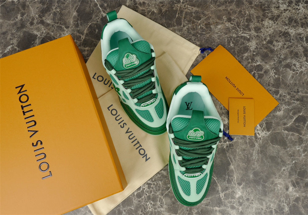 LOUIS VUITTON LV SKATE SNEAKER GREEN - Prime Reps