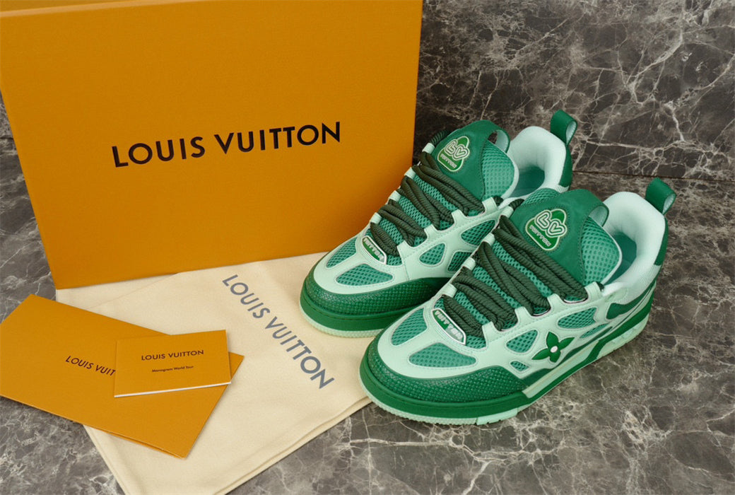 LOUIS VUITTON LV SKATE SNEAKER GREEN - Prime Reps