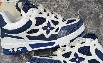 LOUIS VUITTON LV SKATE SNEAKER MARINE WHITE - Prime Reps