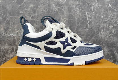 LOUIS VUITTON LV SKATE SNEAKER MARINE WHITE - Prime Reps