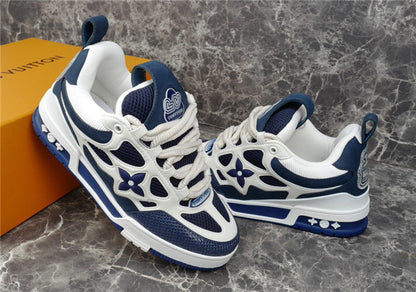 LOUIS VUITTON LV SKATE SNEAKER MARINE WHITE - Prime Reps