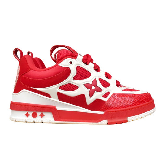 LOUIS VUITTON LV SKATE SNEAKER RED WHITE - Prime Reps