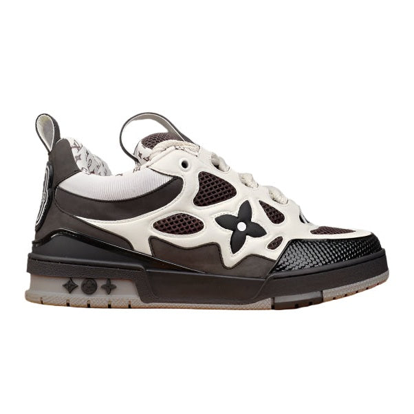 LOUIS VUITTON LV SKATE SNEAKER WHITE BLACK - Prime Reps