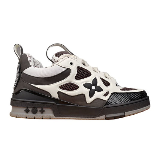 LOUIS VUITTON LV SKATE SNEAKER WHITE BLACK - Prime Reps