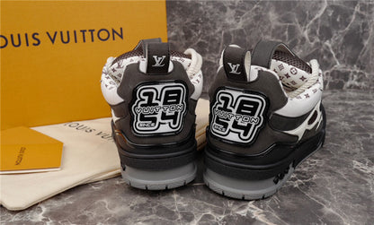 LOUIS VUITTON LV SKATE SNEAKER WHITE BLACK - Prime Reps