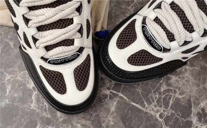 LOUIS VUITTON LV SKATE SNEAKER WHITE BLACK - Prime Reps