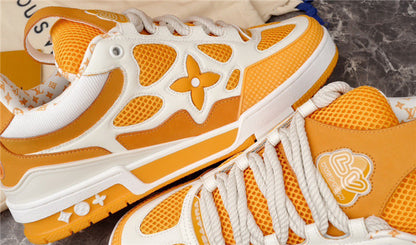 LOUIS VUITTON LV SKATE SNEAKER YELLOW WHITE - Prime Reps