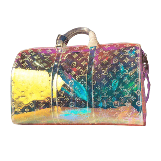 LOUIS VUITTON MONOGRAM 50 PRISM HOLOGRAPHIC TRAVEL BAG - Prime Reps