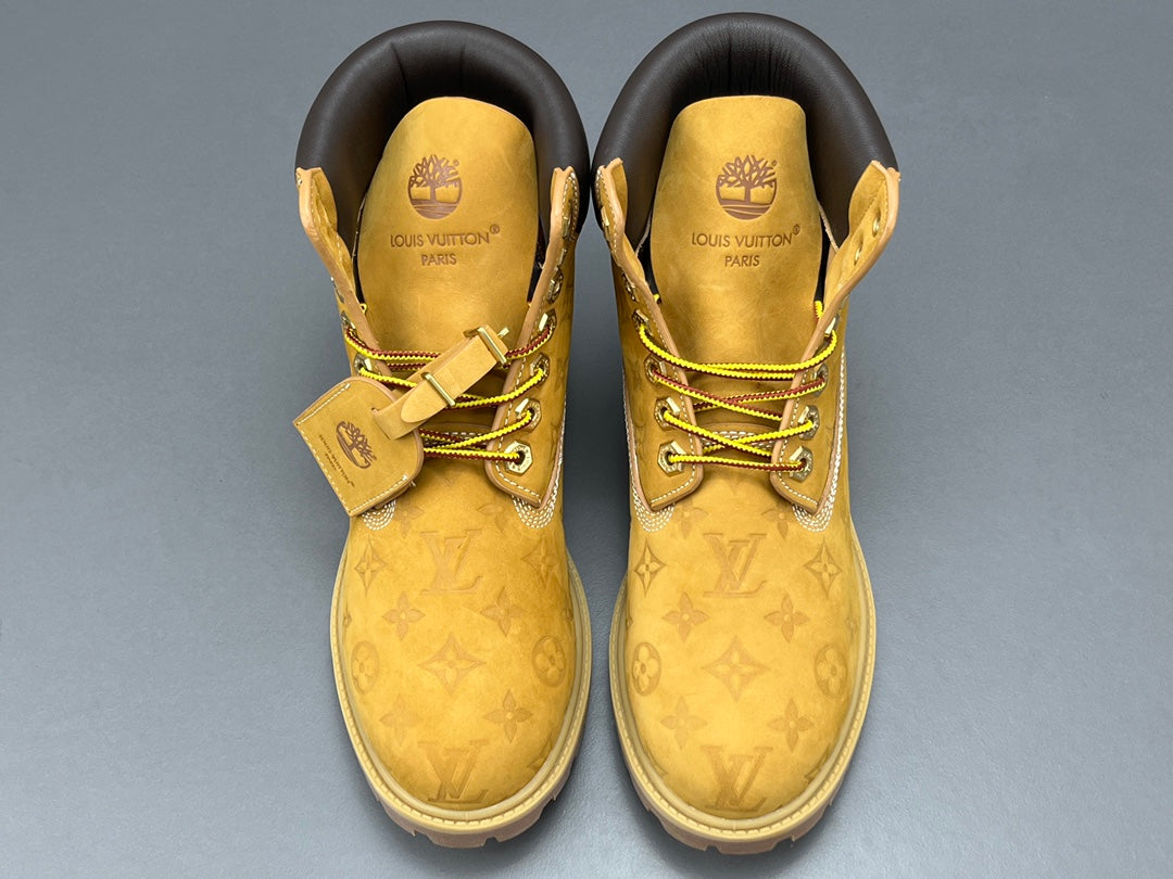 LOUIS VUITTON x TIMBERLAND ANKLE BOOTS - Prime Reps