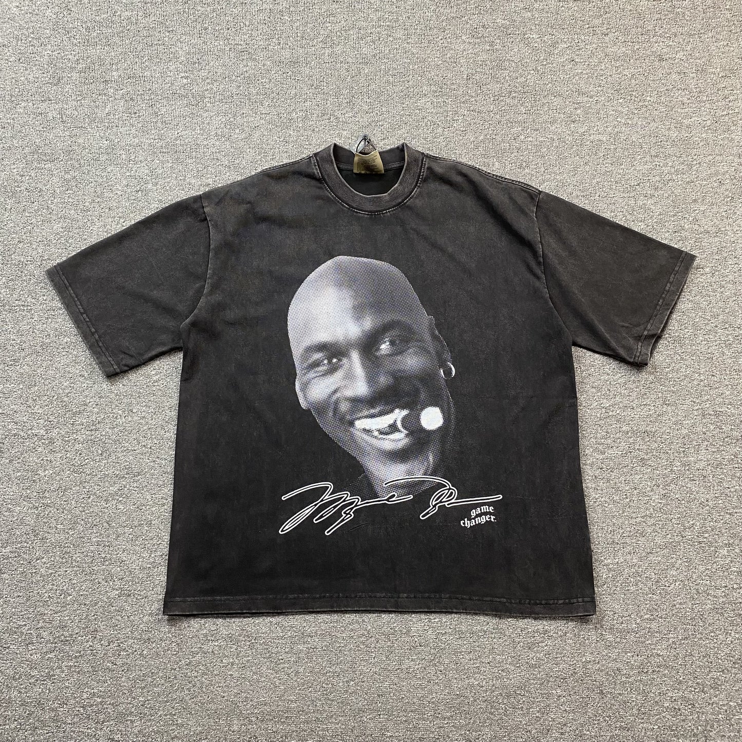 MICHAEL JORDAN VINTAGE GRAPHIC TEE DARK GREY - Prime Reps