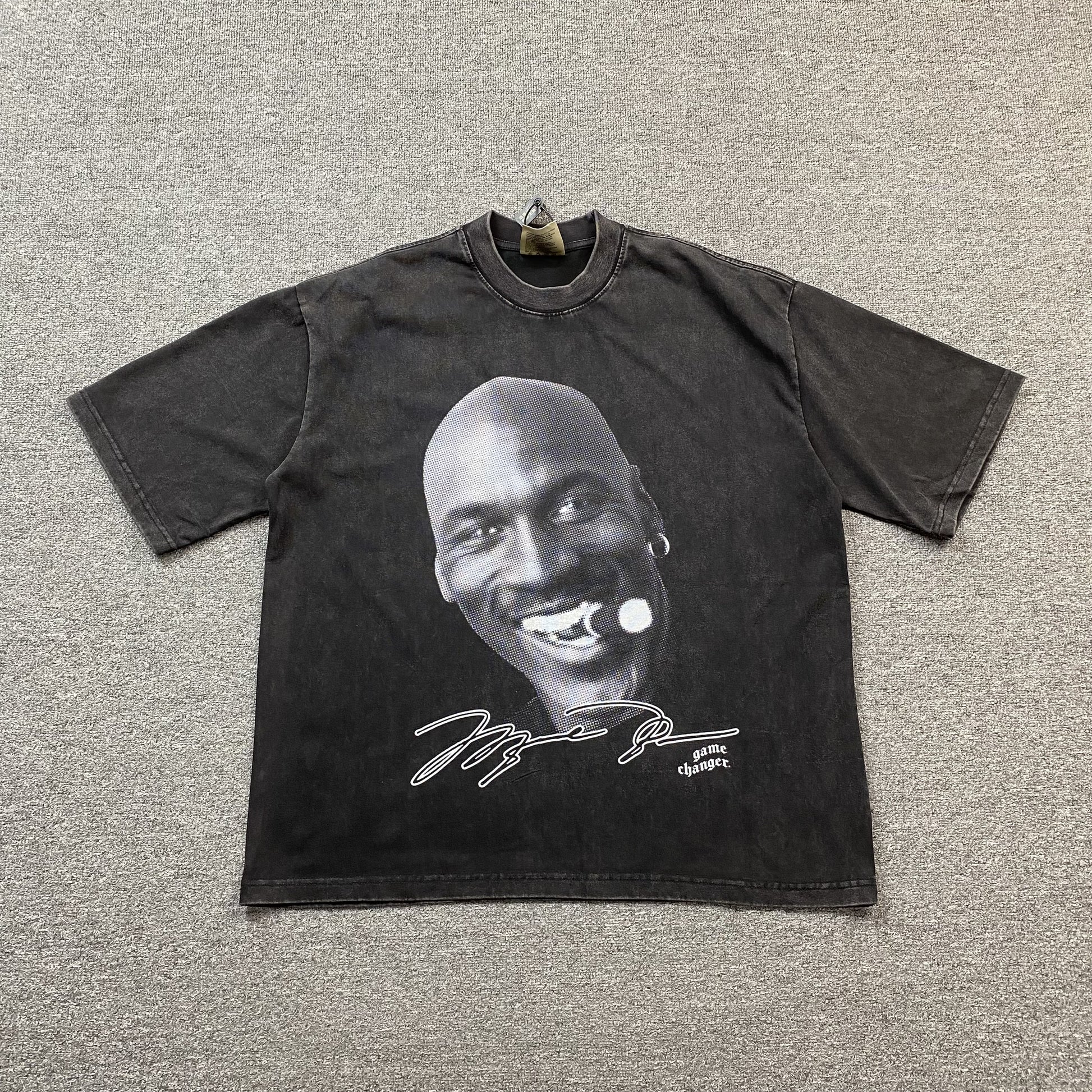 MICHAEL JORDAN VINTAGE GRAPHIC TEE DARK GREY - Prime Reps