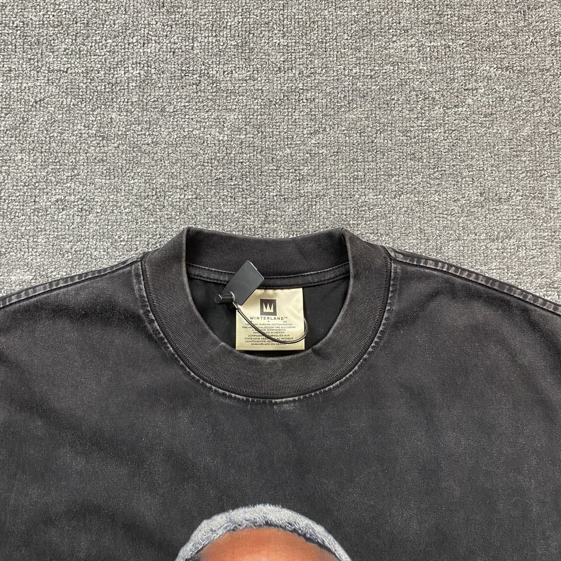 NEYMAR VINTAGE GRAPHIC TEE DARK GREY - Prime Reps