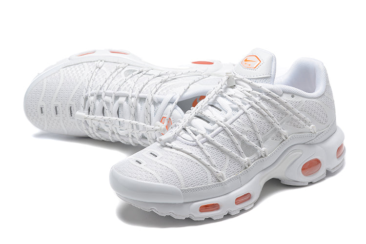 NIKE AIR MAX PLUS UTILITY SAFETY x ORANGE PURE PLATINUM - Prime Reps