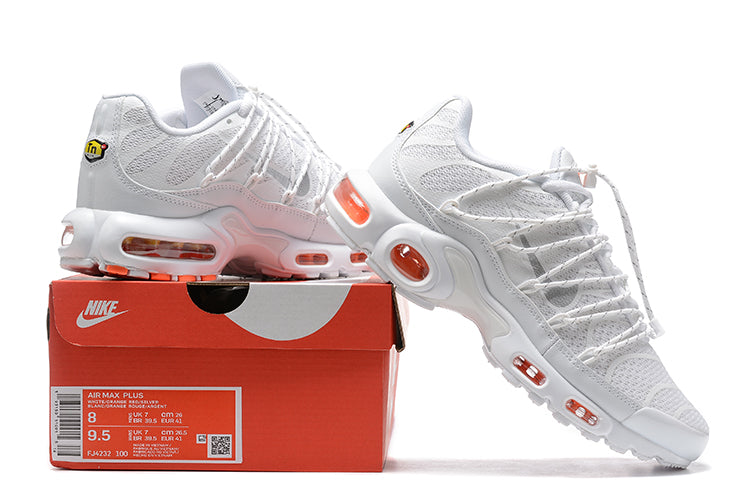 NIKE AIR MAX PLUS UTILITY SAFETY x ORANGE PURE PLATINUM - Prime Reps