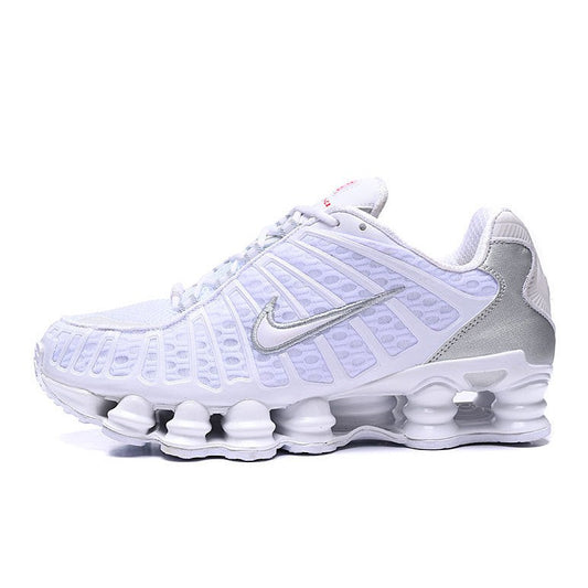 NIKE SHOX TL x WHITE METALLIC SILVER - Prime Reps