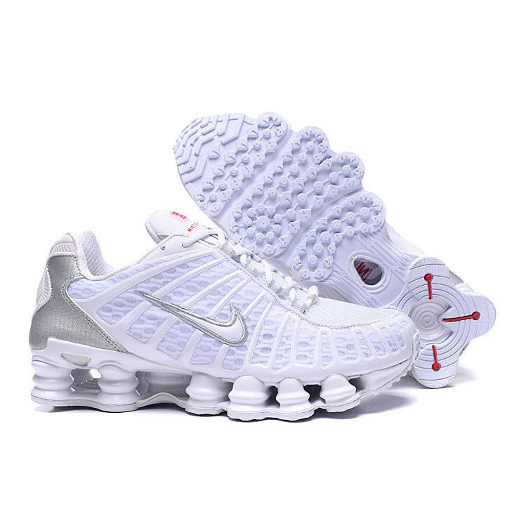 NIKE SHOX TL x WHITE METALLIC SILVER - Prime Reps