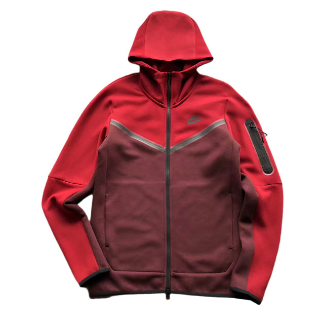NIKE TECH FLEECE HOODIE x BERRY/POMEGRANATE - Prime Reps