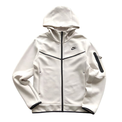 NIKE TECH FLEECE HOODIE x CREAMY WHITE - Prime Reps
