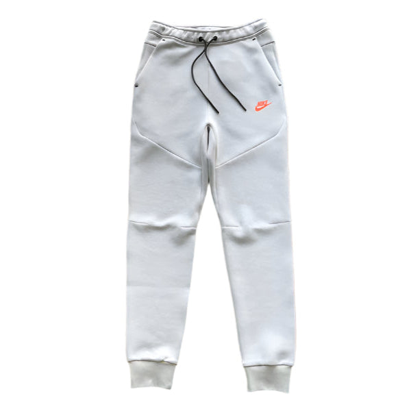 NIKE TECH FLEECE PANTS x WOLF GREY/AQUAMARINE/ORANGE - Prime Reps