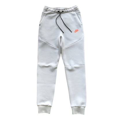 NIKE TECH FLEECE PANTS x WOLF GREY/AQUAMARINE/ORANGE - Prime Reps