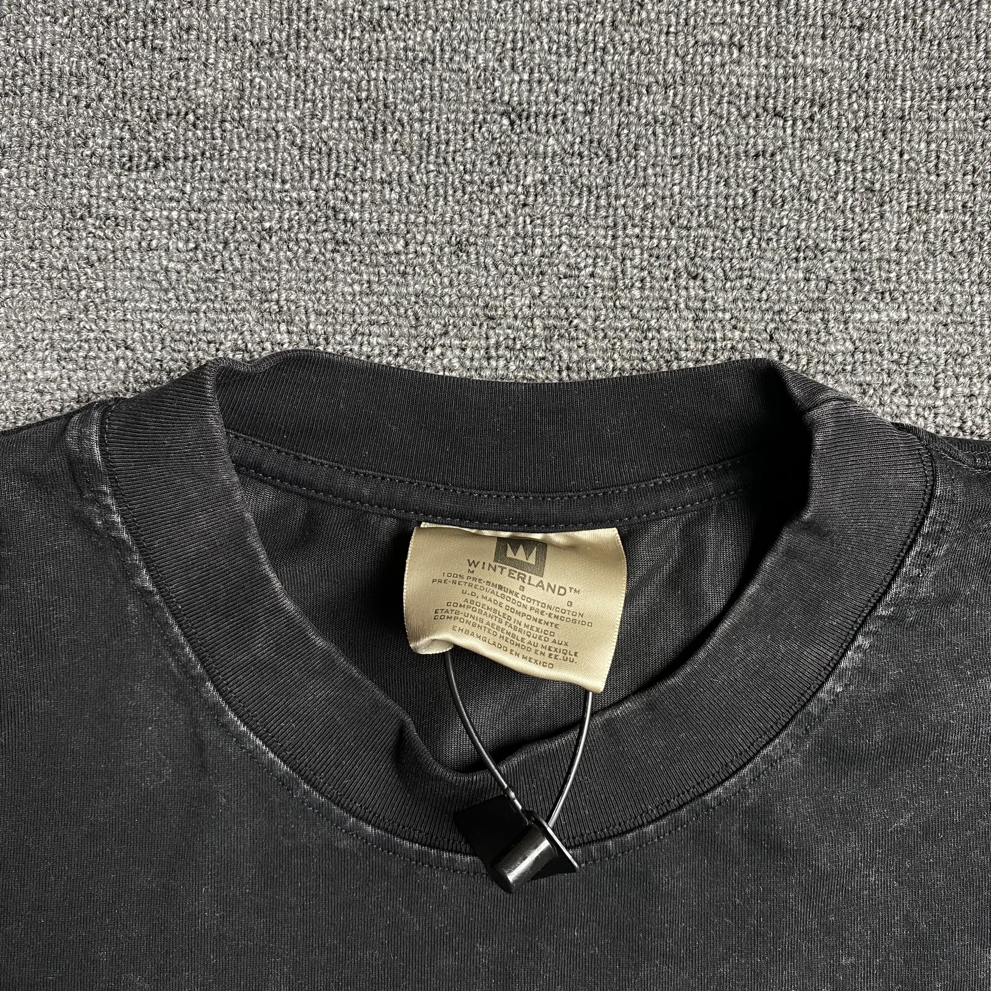 NIPSEY HUSSLE VINTAGE GRAPHIC TEE DARK GREY - Prime Reps