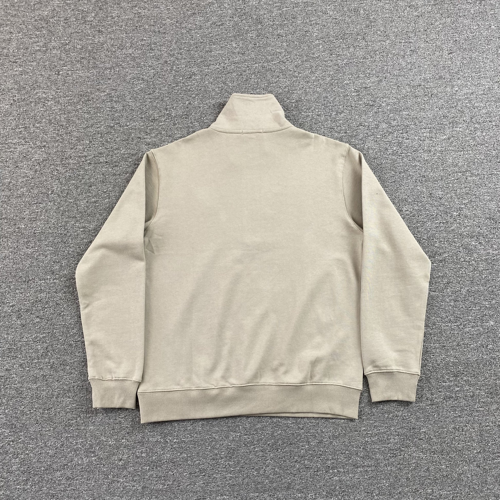 POLO RALPH LAUREN QUARTER ZIP SWEATSHIRT BEIGE - Prime Reps