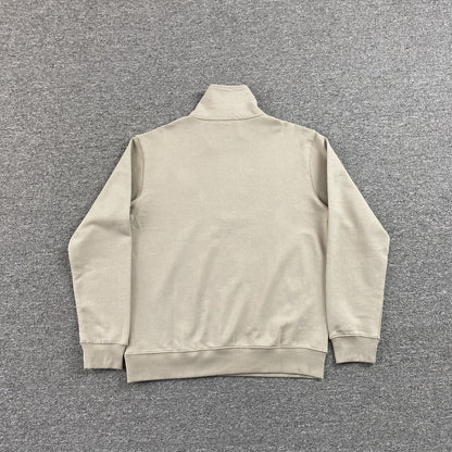 POLO RALPH LAUREN QUARTER ZIP SWEATSHIRT BEIGE - Prime Reps