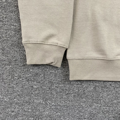 POLO RALPH LAUREN QUARTER ZIP SWEATSHIRT BEIGE - Prime Reps