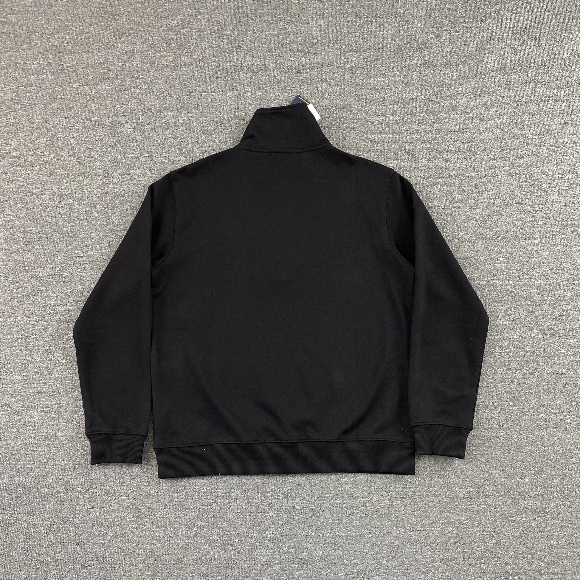 POLO RALPH LAUREN QUARTER ZIP SWEATSHIRT BLACK - Prime Reps