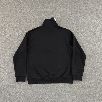 POLO RALPH LAUREN QUARTER ZIP SWEATSHIRT BLACK - Prime Reps