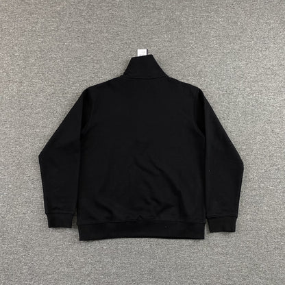 POLO RALPH LAUREN QUARTER ZIP SWEATSHIRT BLACK - Prime Reps