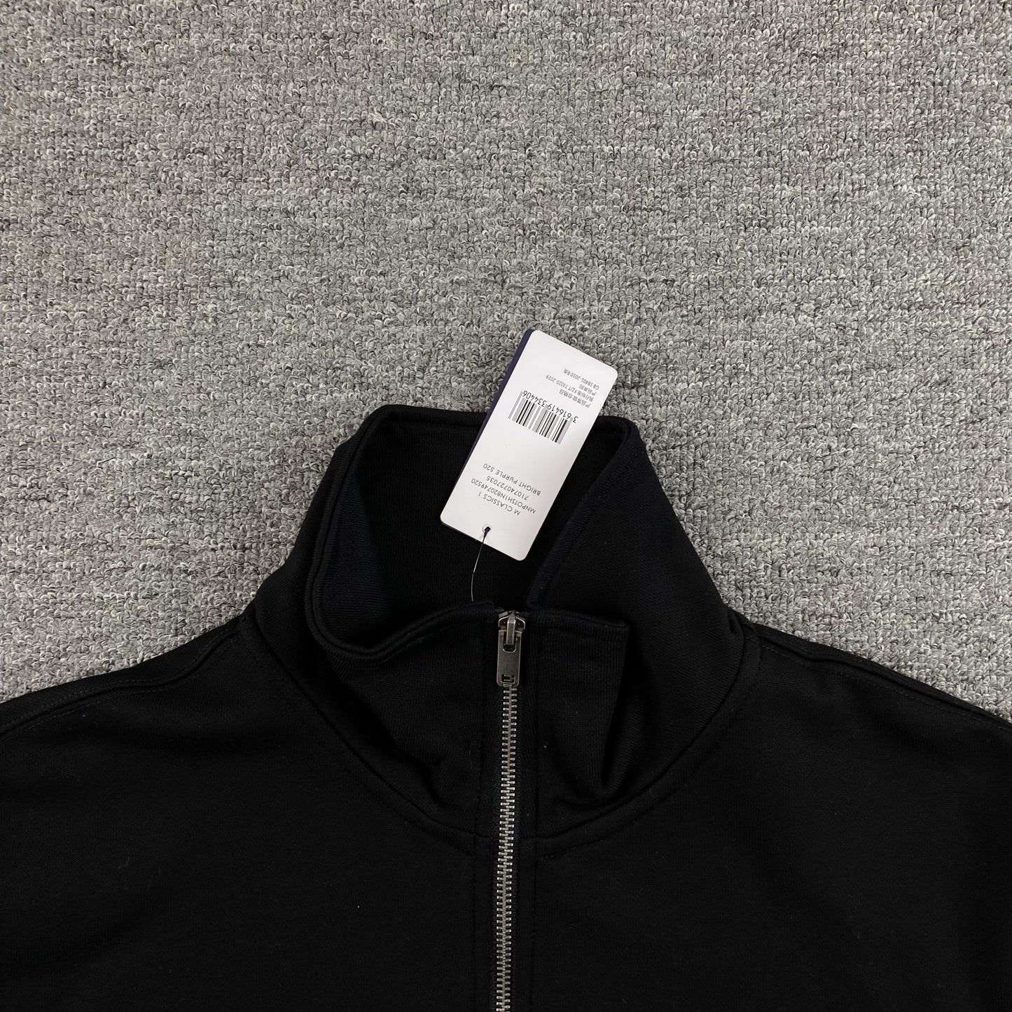POLO RALPH LAUREN QUARTER ZIP SWEATSHIRT BLACK - Prime Reps