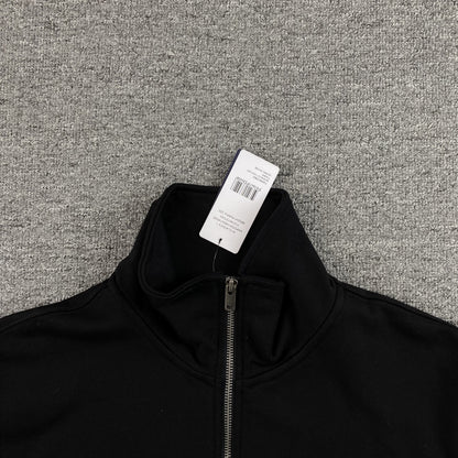 POLO RALPH LAUREN QUARTER ZIP SWEATSHIRT BLACK - Prime Reps