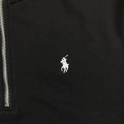 POLO RALPH LAUREN QUARTER ZIP SWEATSHIRT BLACK - Prime Reps