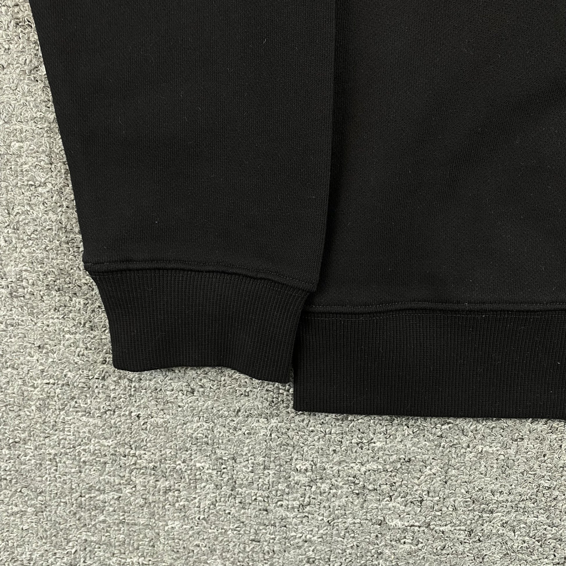 POLO RALPH LAUREN QUARTER ZIP SWEATSHIRT BLACK - Prime Reps