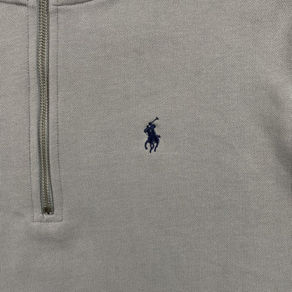 POLO RALPH LAUREN QUARTER ZIP SWEATSHIRT GREY - Prime Reps