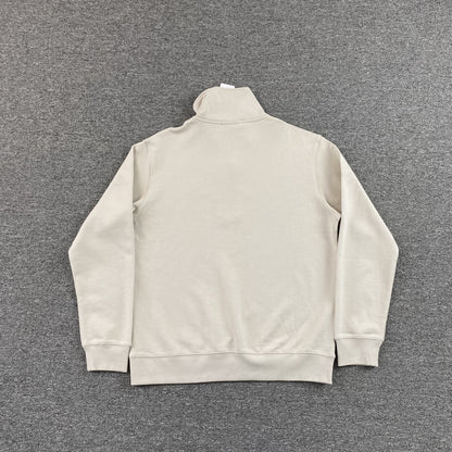 POLO RALPH LAUREN QUARTER ZIP SWEATSHIRT WHITE - Prime Reps