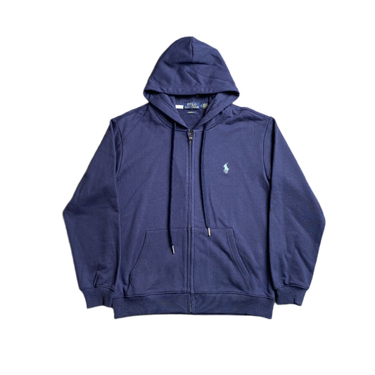 POLO RALPH LAUREN ZIP-UP HOODIE NAVY - Prime Reps